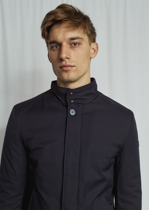 Bruun & Stengade BS Bedford Slim Fit Coat Navy