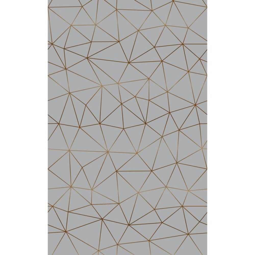 DEKORFOLIE D-C-FIX TICO 45X200CM GRÅ/GULL
