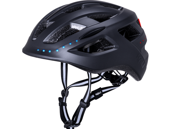 Kali Central Lit Led Cykelhjelm, Matt Black