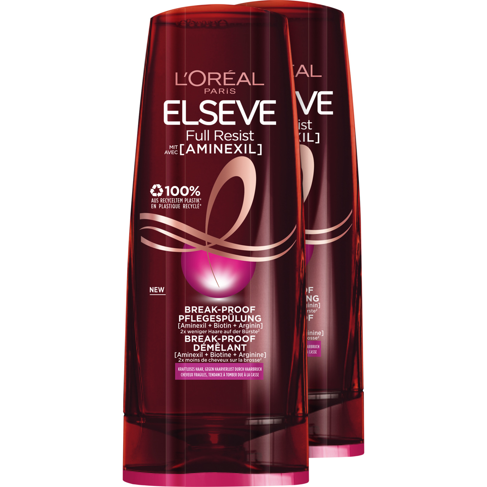 L'Oréal Elsève Conditioner Full Resiste Power Booster 2 x 200 ml