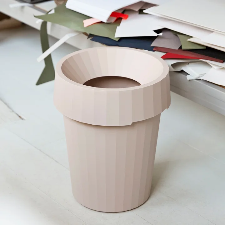 HAY - Shade Bin, Ø 30 x H 36,5 cm, 14 l / grau