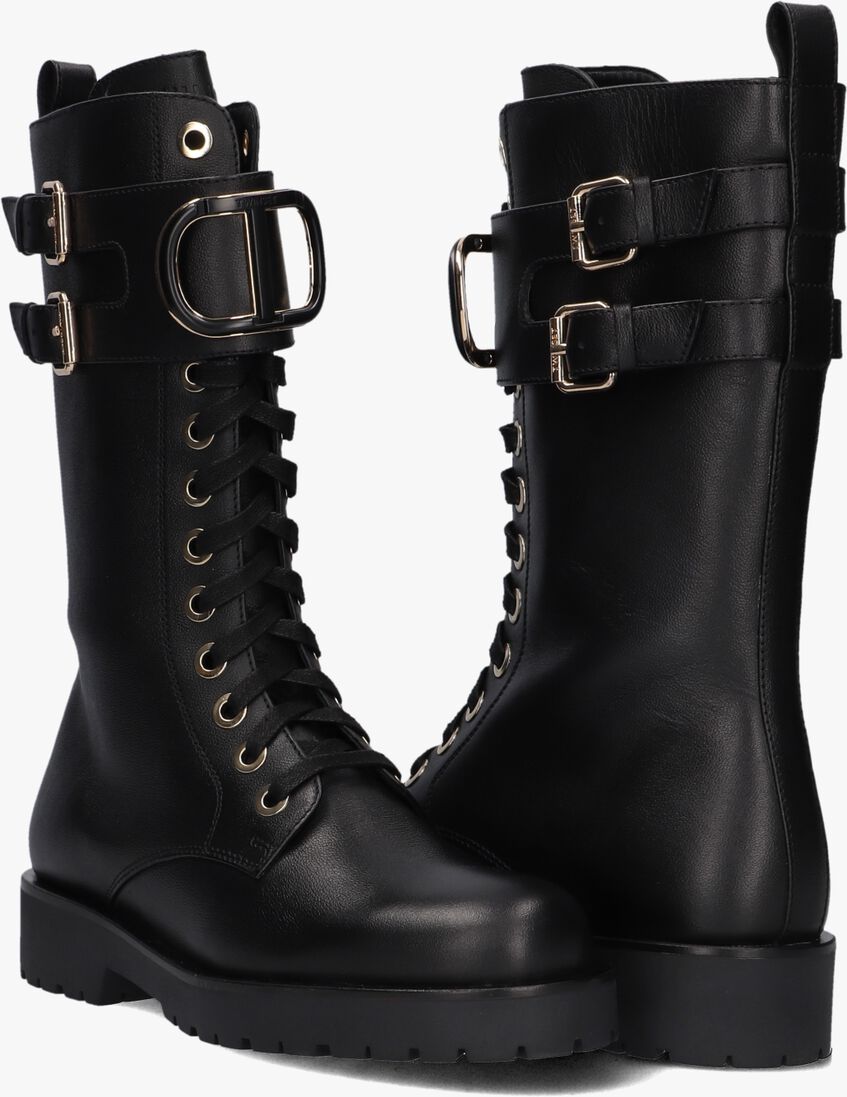 zwarte twinset milano veterboots 242tcp084