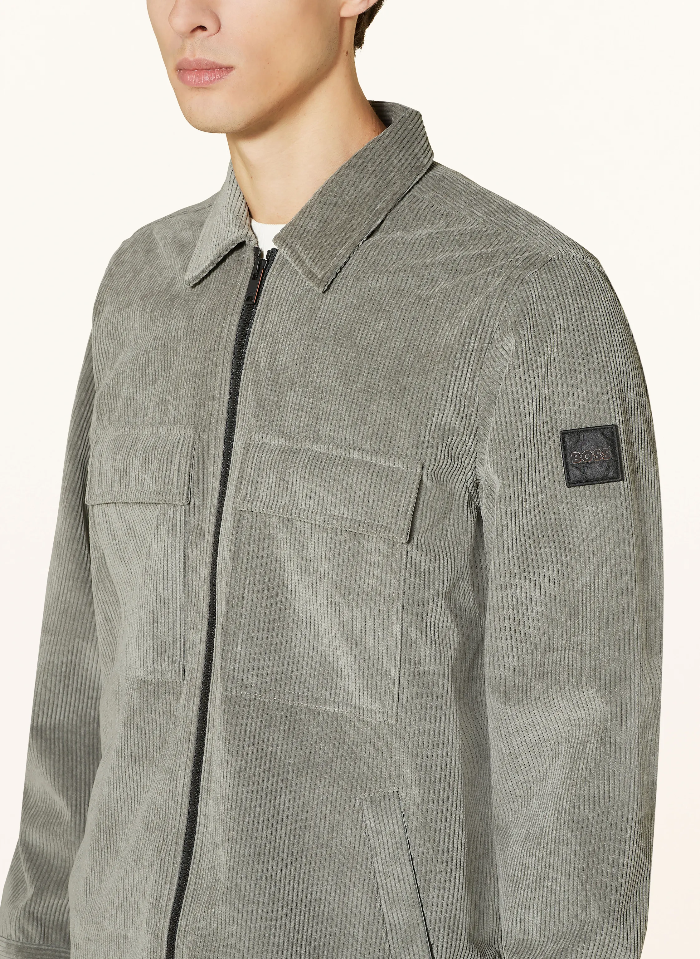 BOSS Cord-Overjacket LOZZY