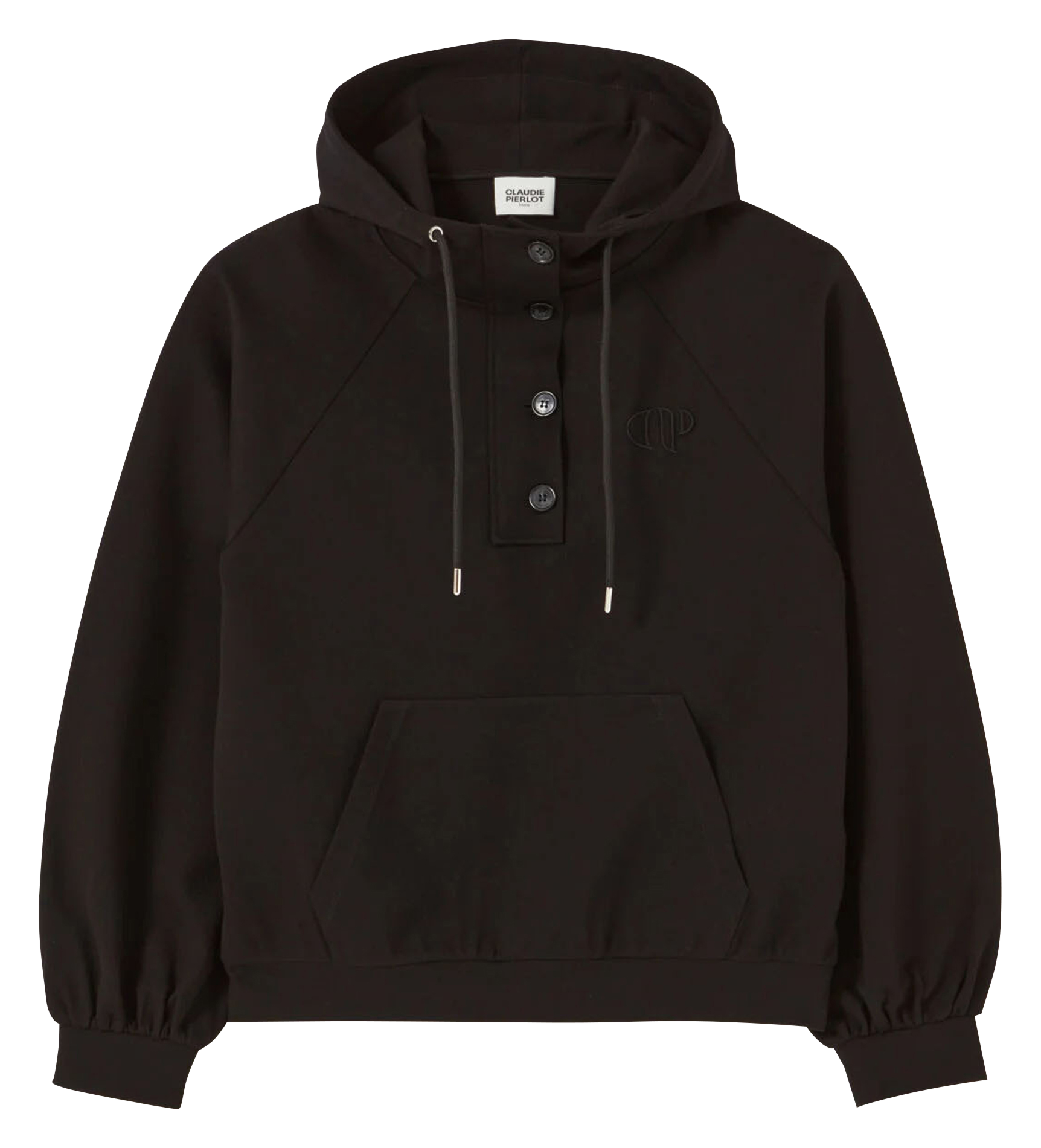 Sweatshirt à capuche oversize | Noir