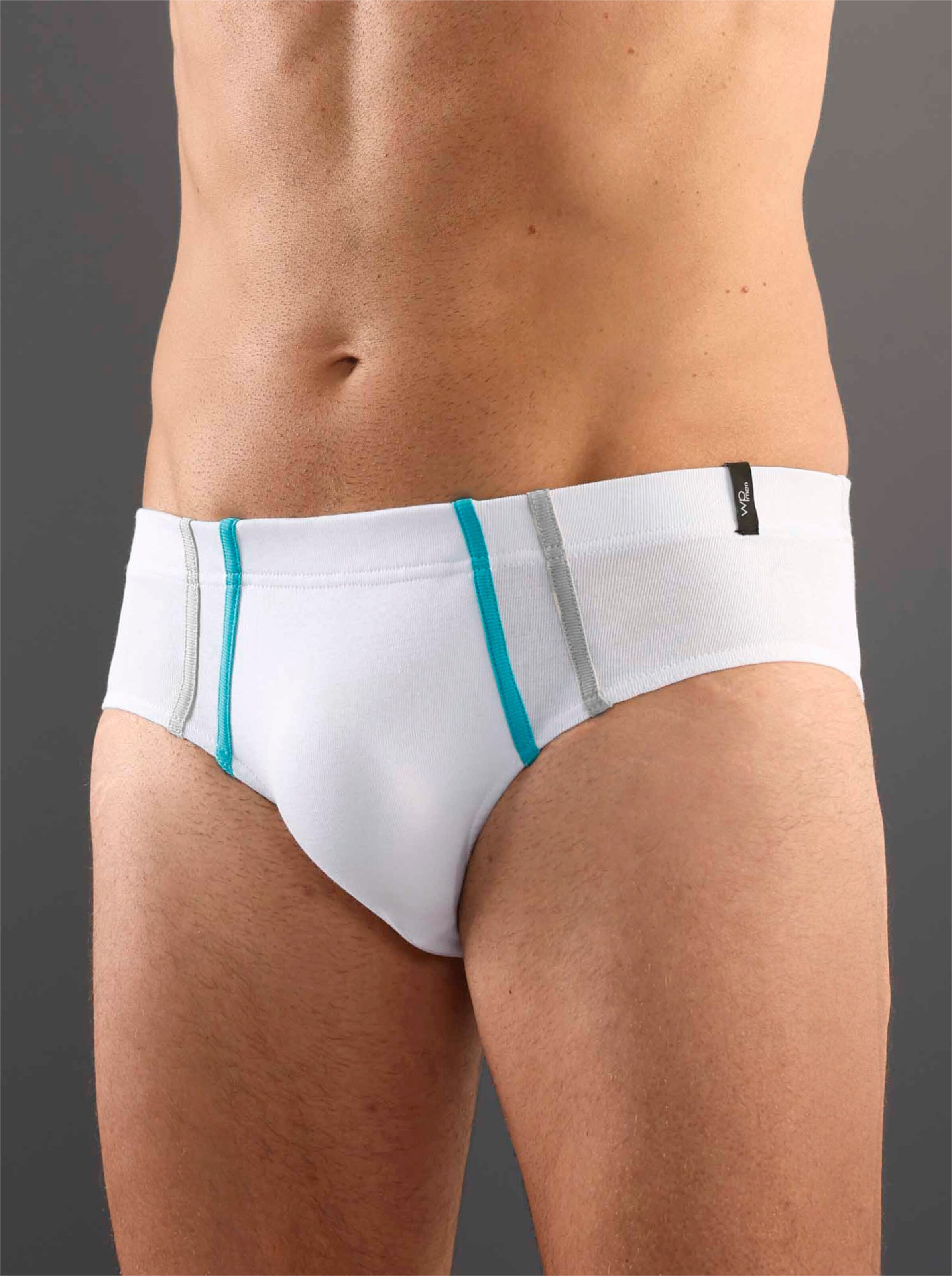 wäschepur men Slip in weiß