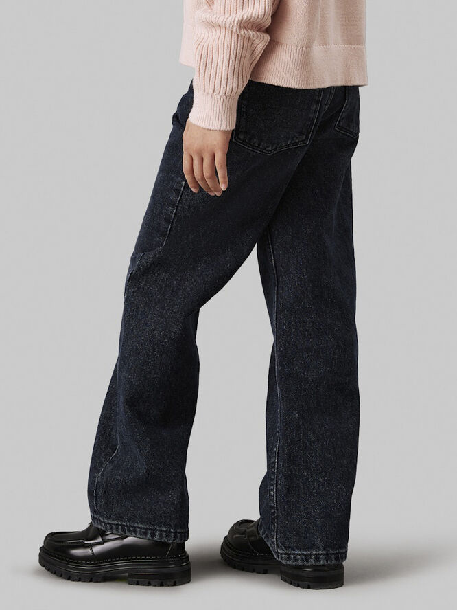 Calvin Klein HR WIDE LEG BLUE BLACK RGD DENIM Blue black rigid