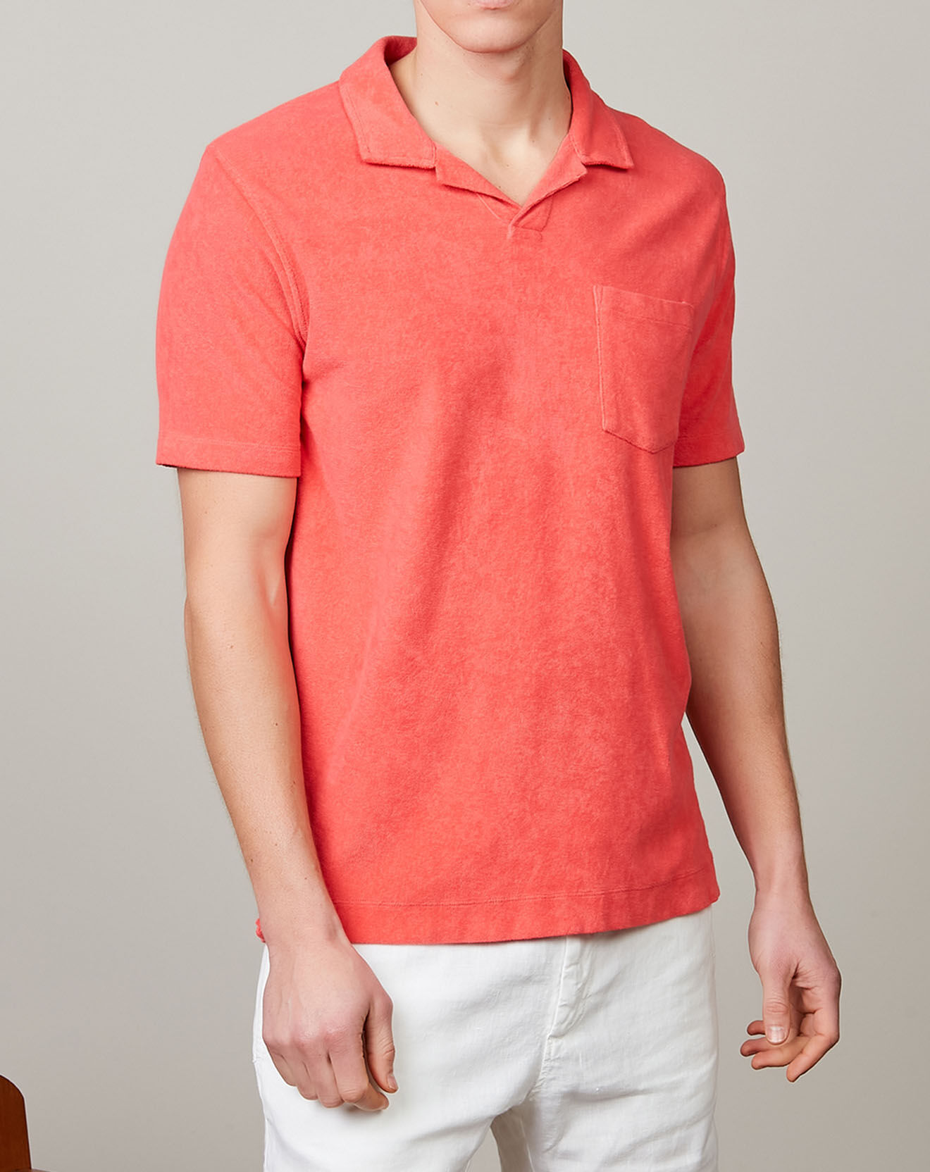 Hartford Polo en éponge rouge