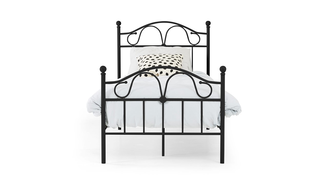 Bed Quincy zwart
