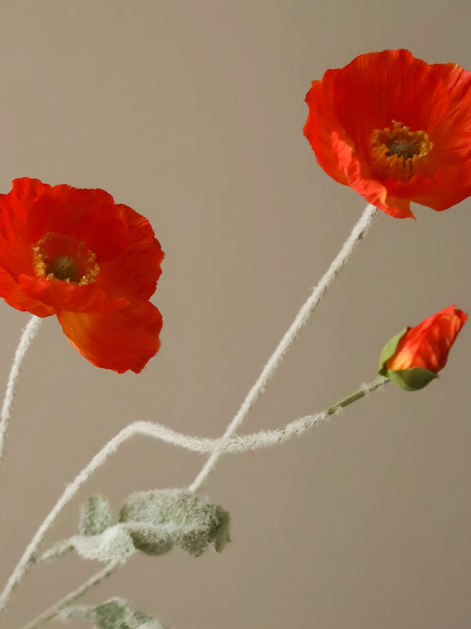 Kunstbloem Poppy
