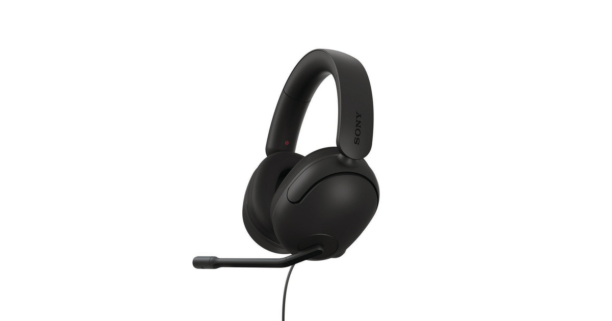 SonyINZONE H3 Bekabelde gaming headset over-ear   (Zwart, PlayStation 5, Pc)