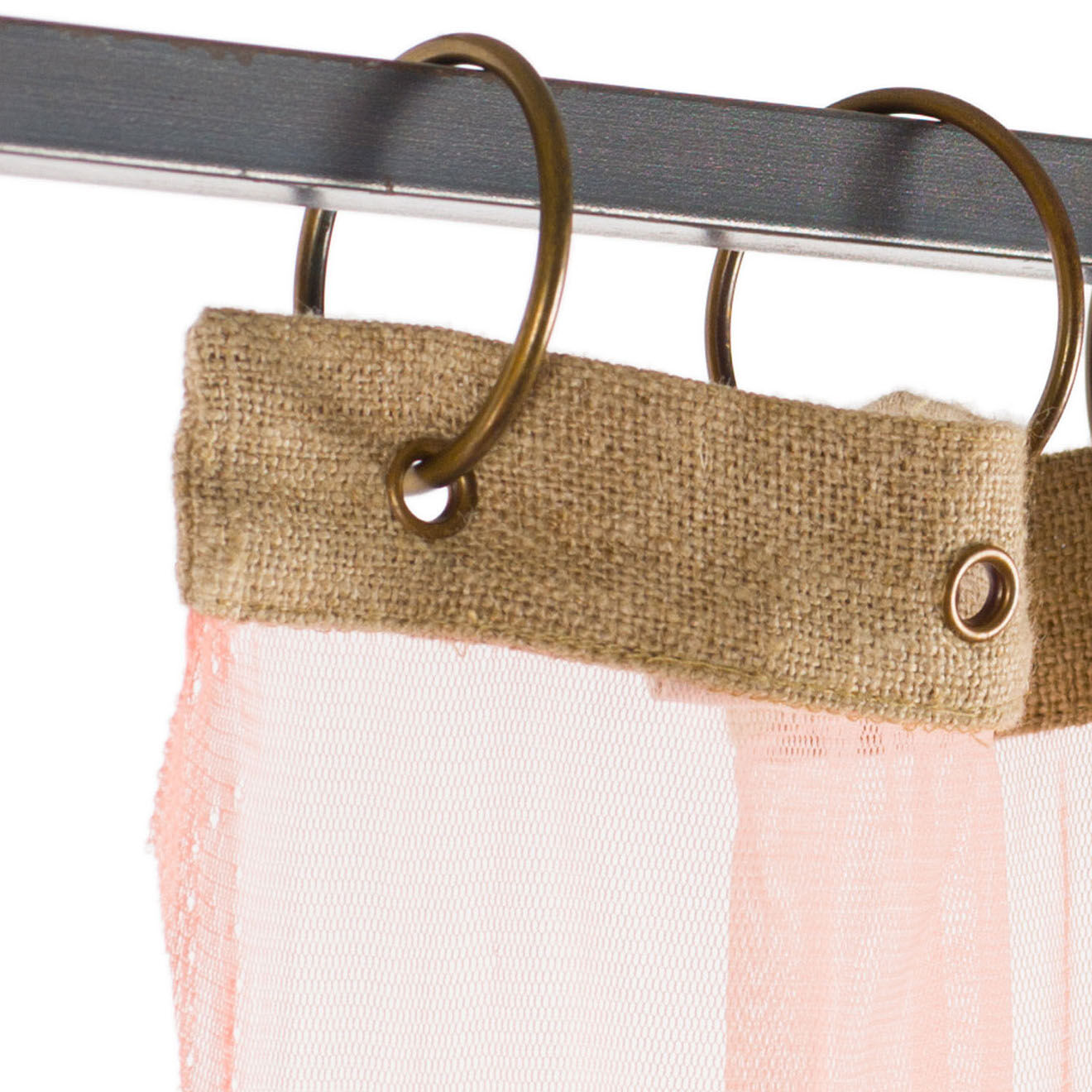 En Fil d'Indienne Voilage Tulle dragee - 120x300 cm
