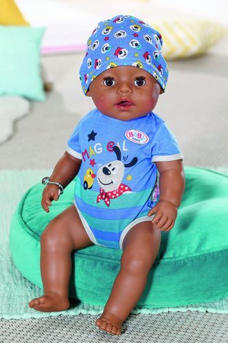 BABY born - Magic Eyes - Babypop - Bruine Ogen - 43cm