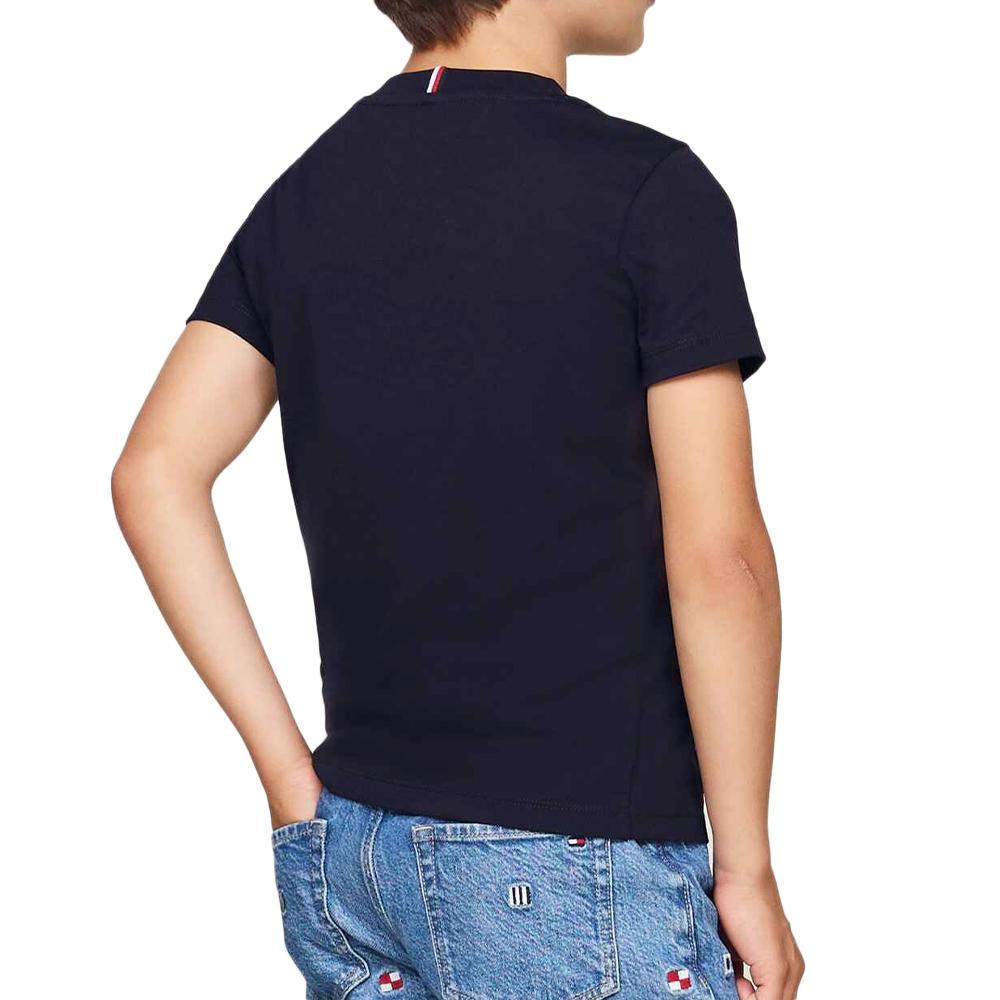 Tommy Hilfiger T-shirt Marine Garçon Tommy Hilfiger Nautical