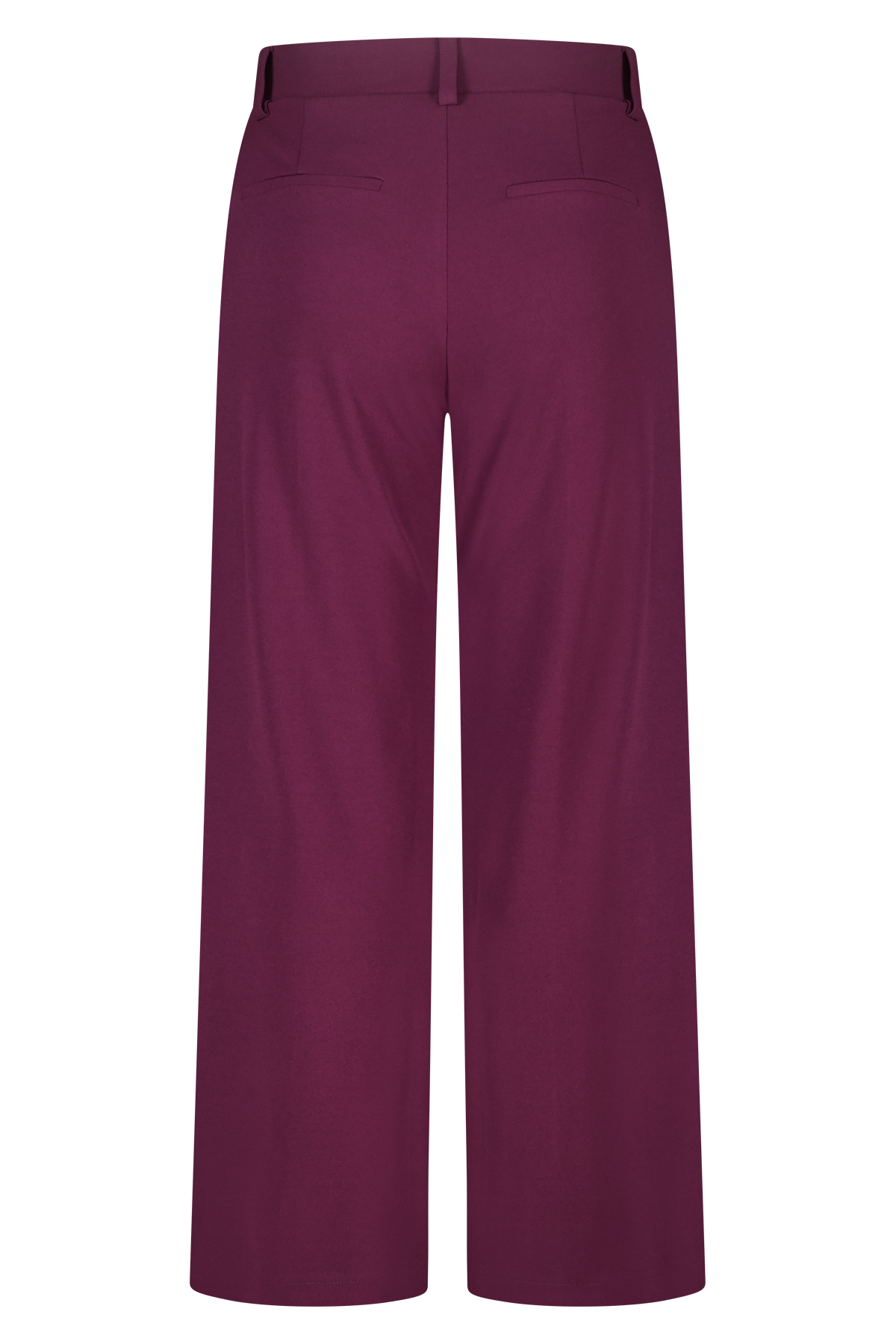 Pantalon met gesp Bordeaux