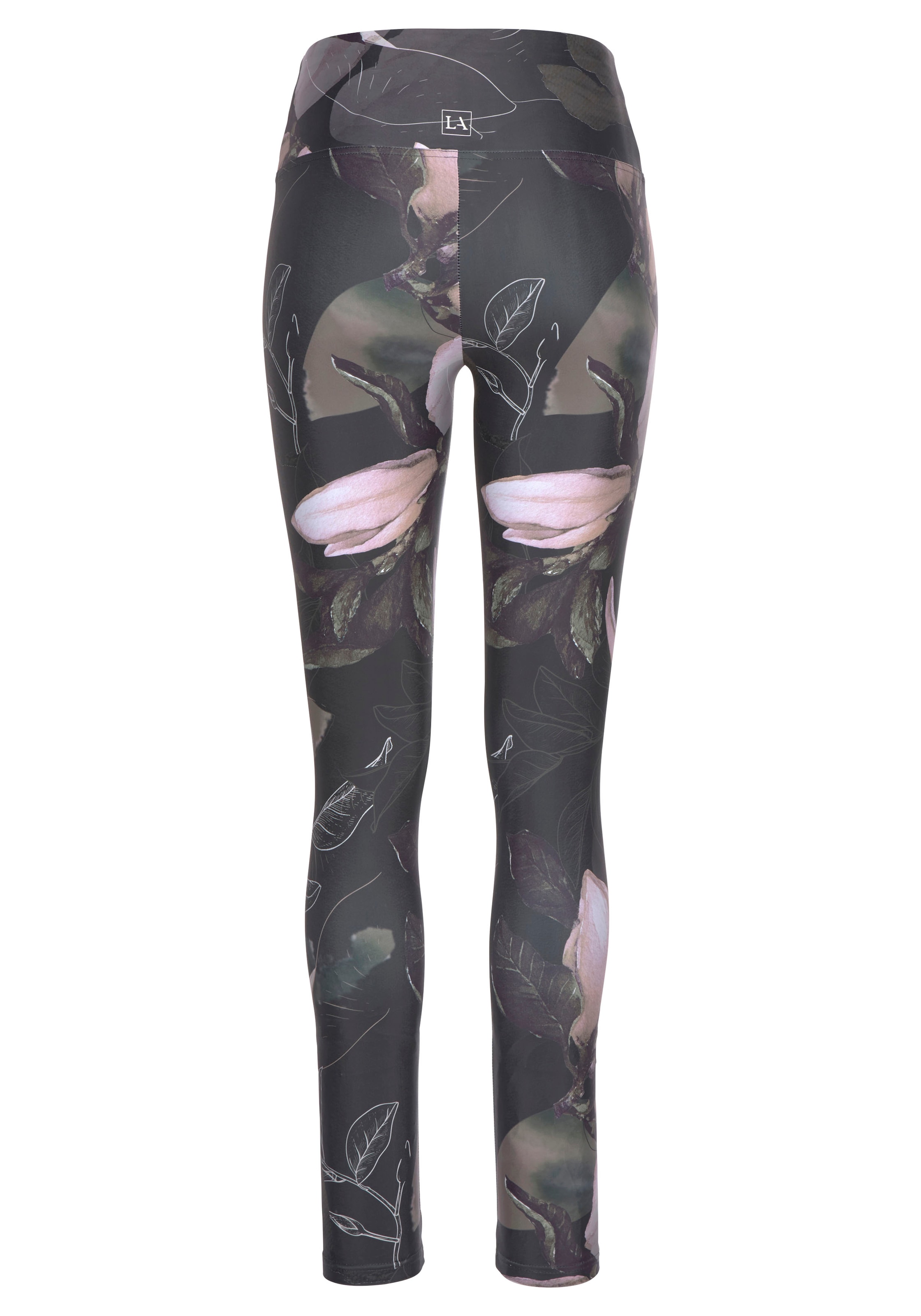 LASCANA ACTIVE Leggings »Tropical«  mit abstraktem Blumenprint, Loungewear