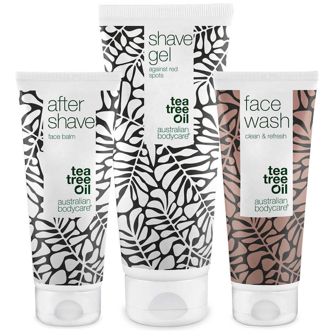 Australian Bodycare Rasierpaket gegen Rasurpickel und Rasurbrand