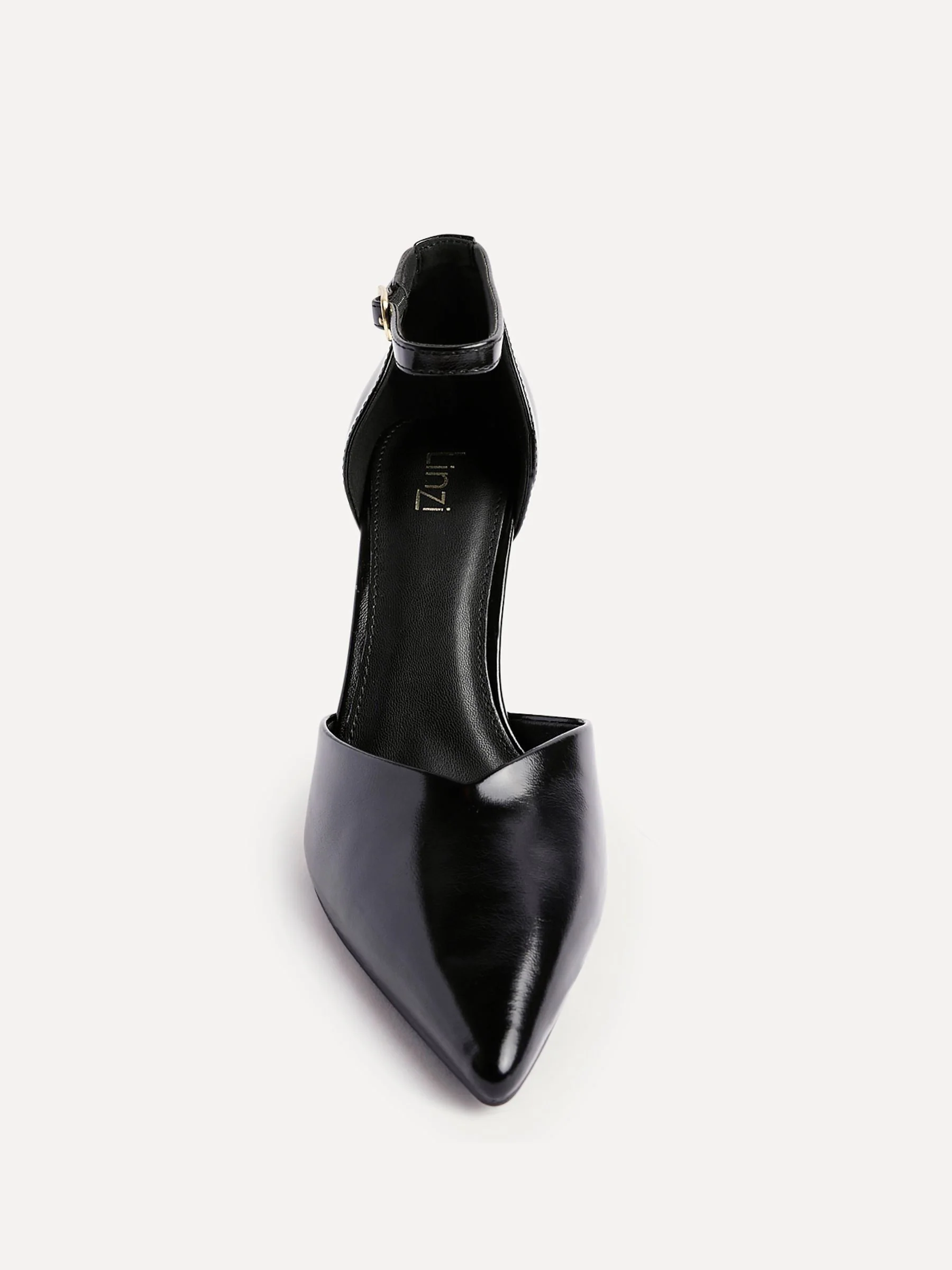 Zwart grijs - Linzi Moira Classic Stiletto Court Heels