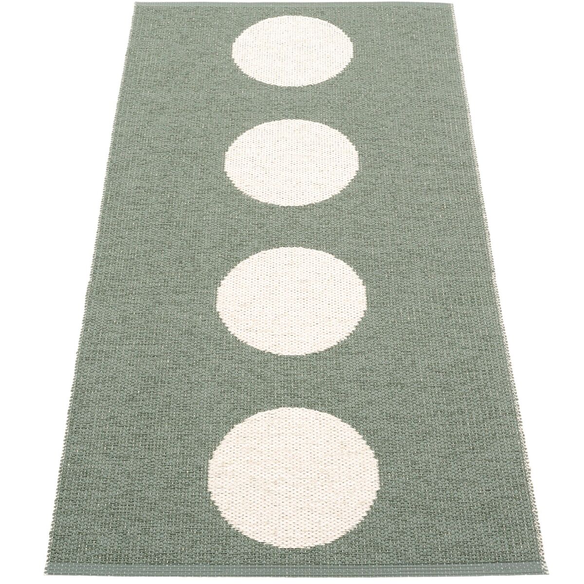 Gulvteppe Vera, 70 x 150 cm, army/vanilla