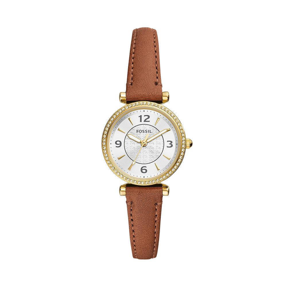 Fossil horloge ES5297 Carlie goudkleurig