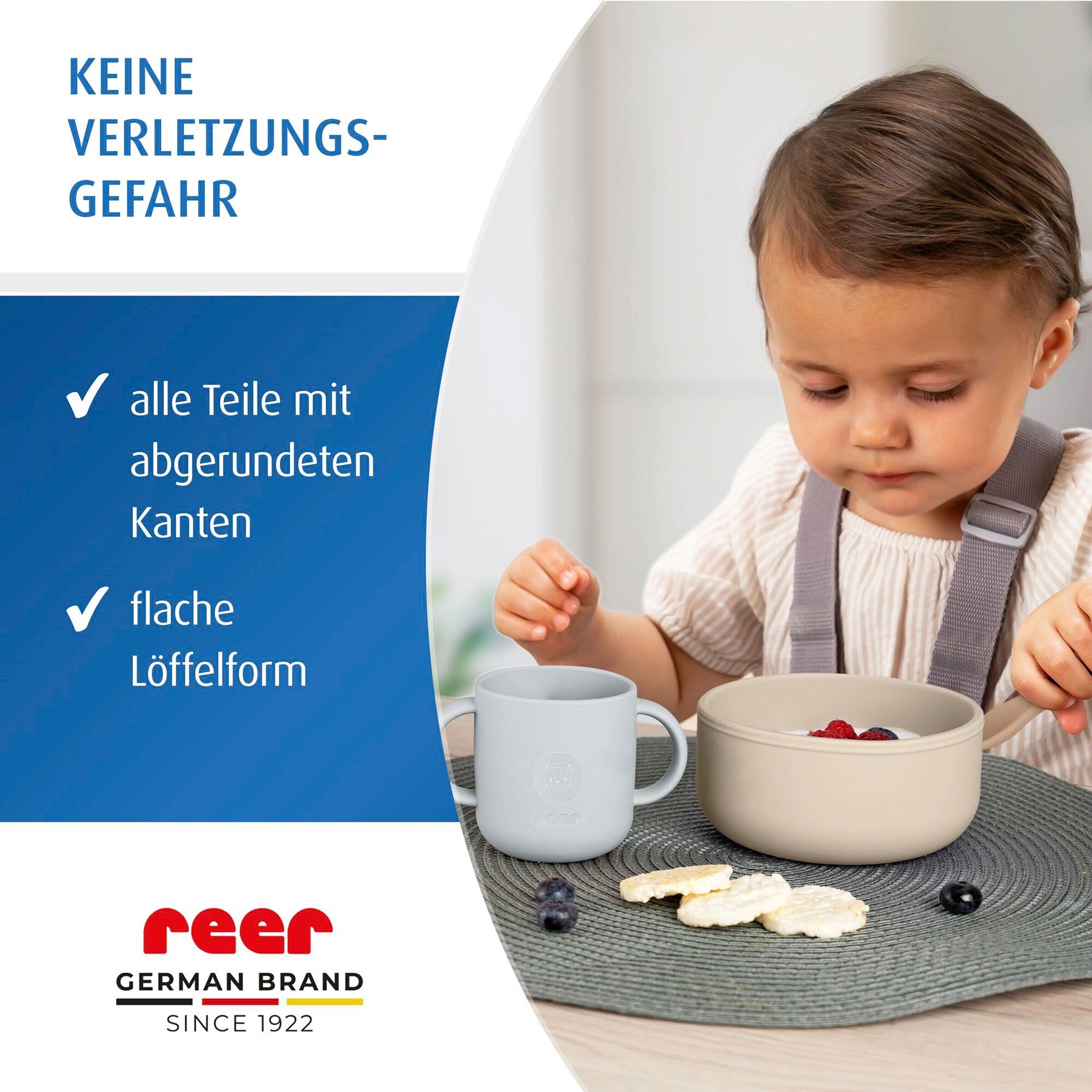 reer 4-tlg. Geschirrset beige