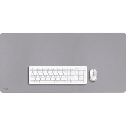 Trust Benya XXL sous-mains Polyvinyl chloride (PVC) Gris