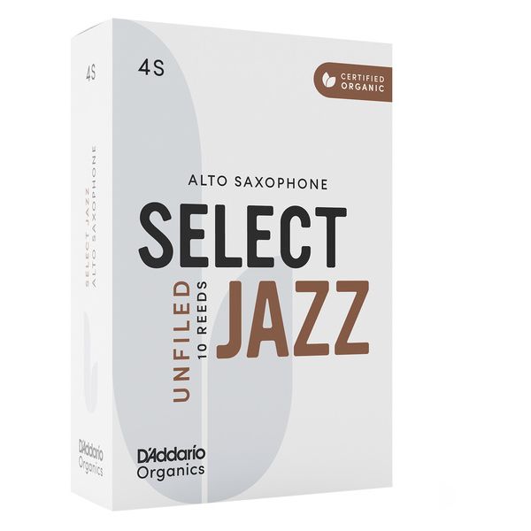 DAddario Woodwinds Organic Sel. Jazz Unf. ALT 4S