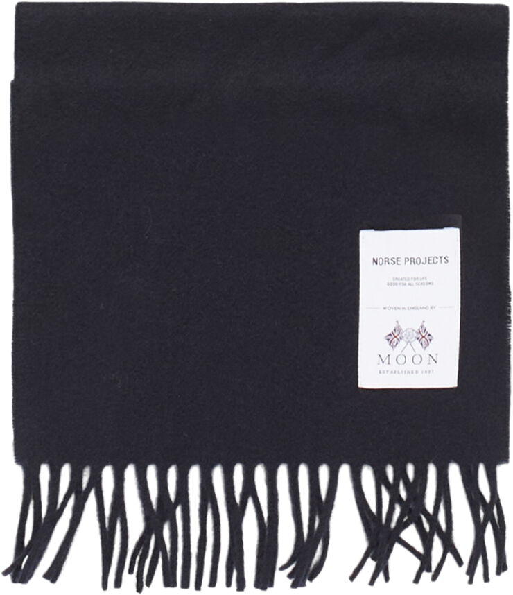 Norse Projects Moon Lambswool Scarf Dark navy