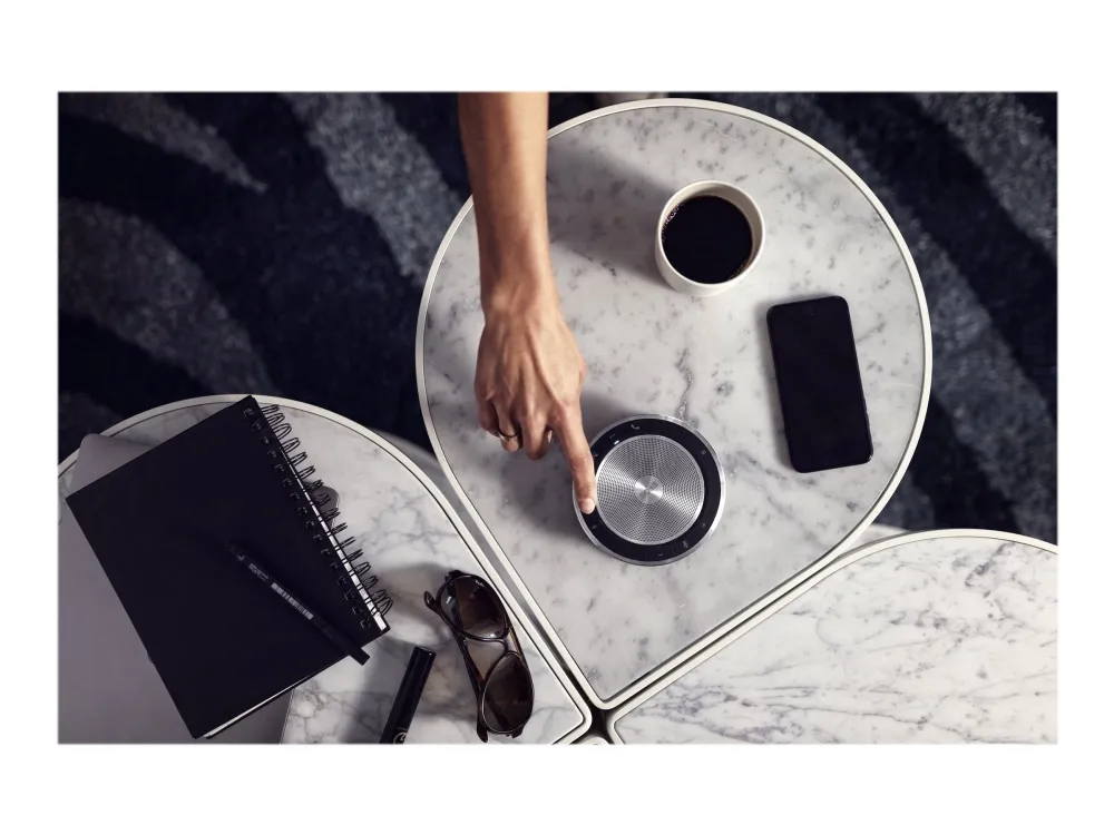 EPOS EXPAND SP 30 - Smart højttalertelefon - Bluetooth - trådløs - sort, sølv - Certified for Skype for Business