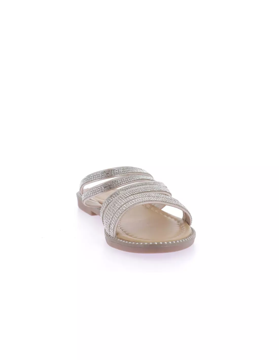 CLAUDIA GHIZZANI 2ER0040701 8100 HF - Mules & sabots CHAMPAGNE-PU