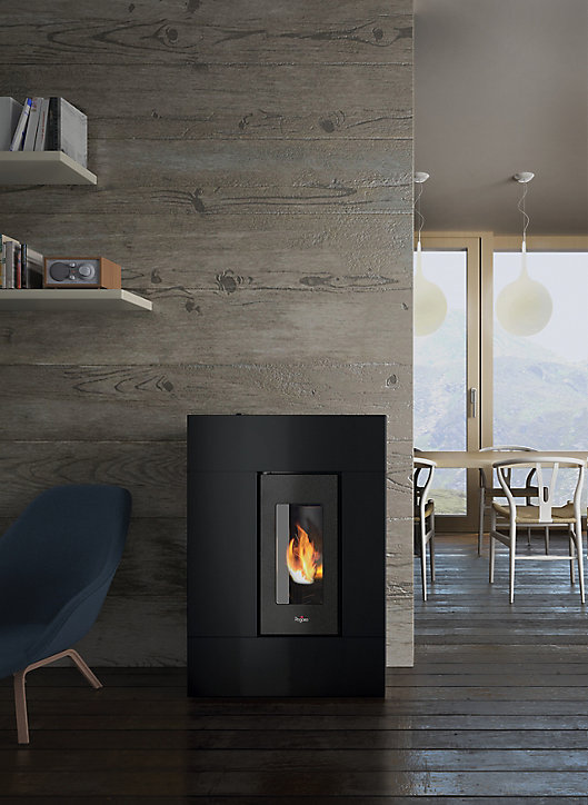 Poêle à pellet Pegaso Madison anthracite 5.2 kW