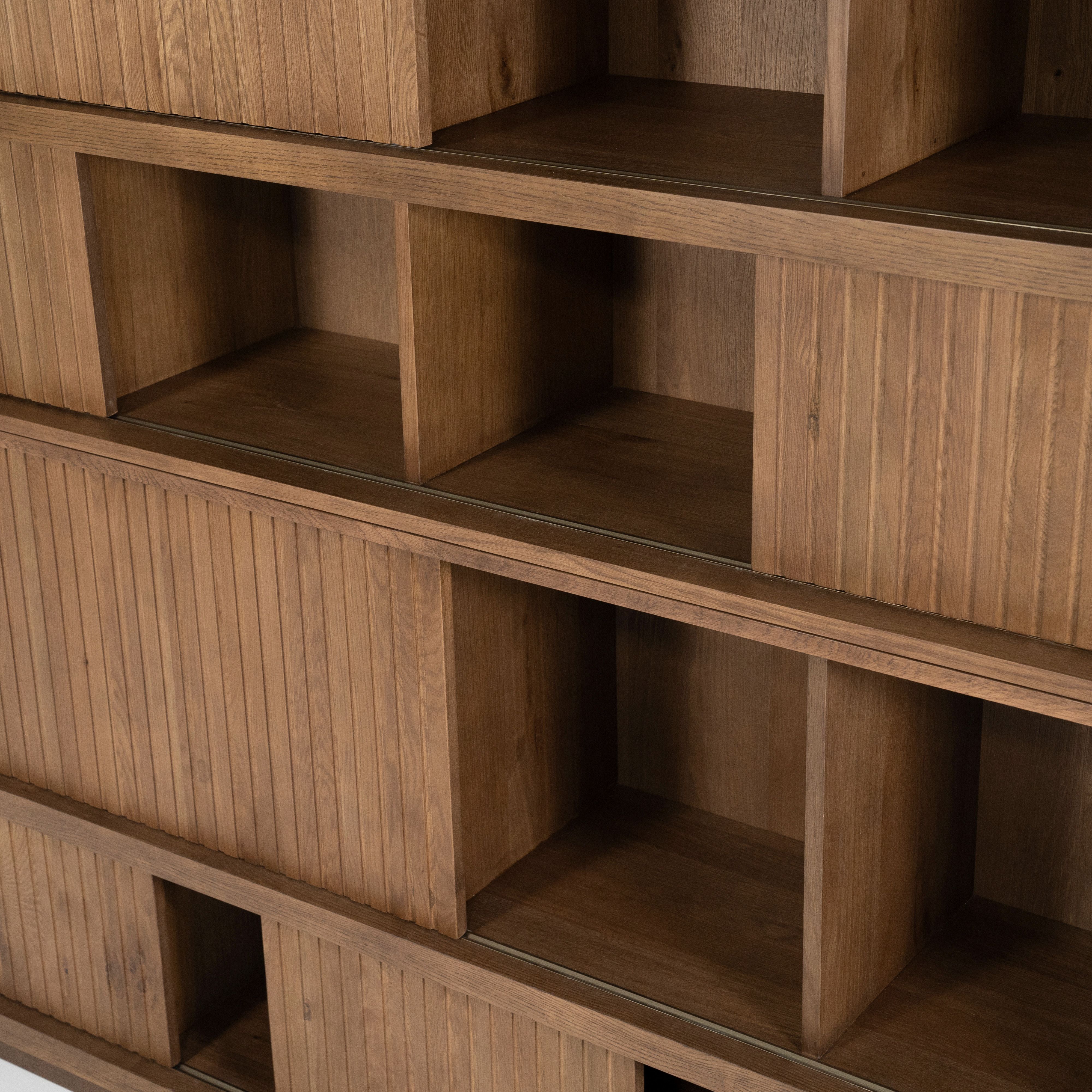 Boekenkast 96211 Milo B180 x D42 x H173 cm