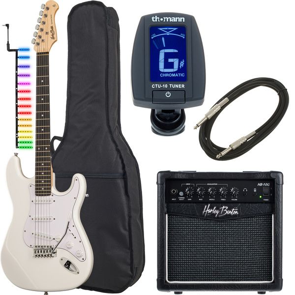 Harley Benton Guitar Set ST-20W Visual Note