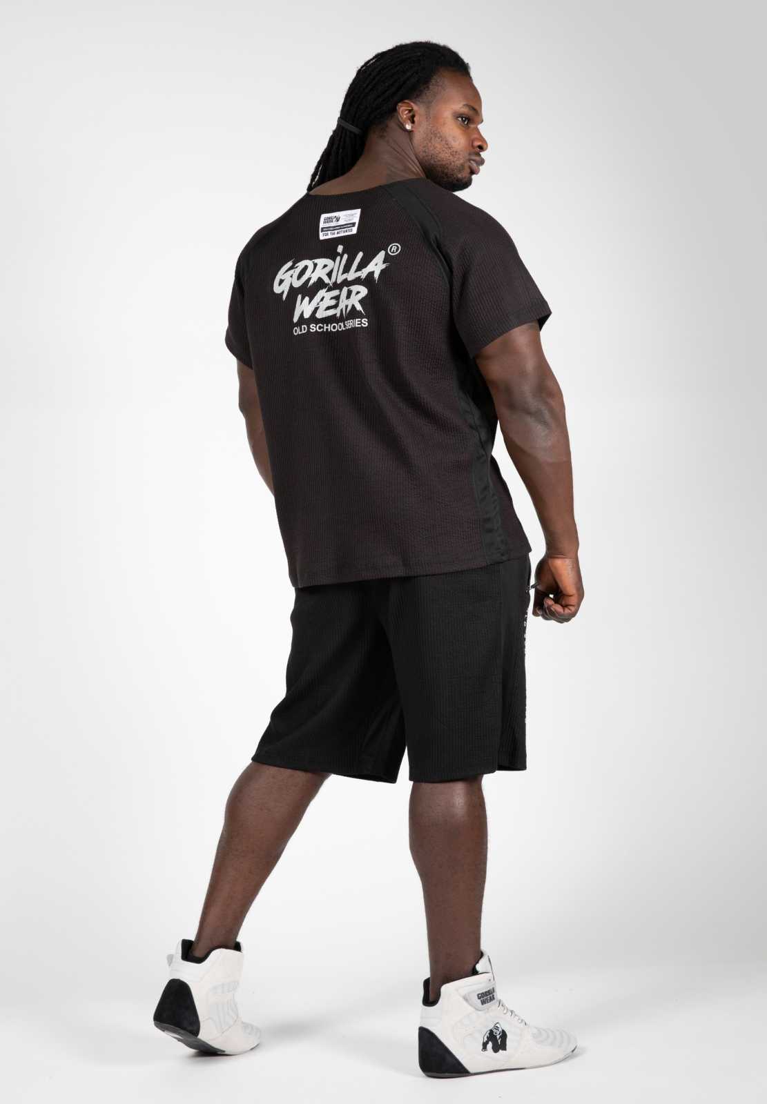 Gorilla Wear Camiseta Augustine Orld School Workout Negra