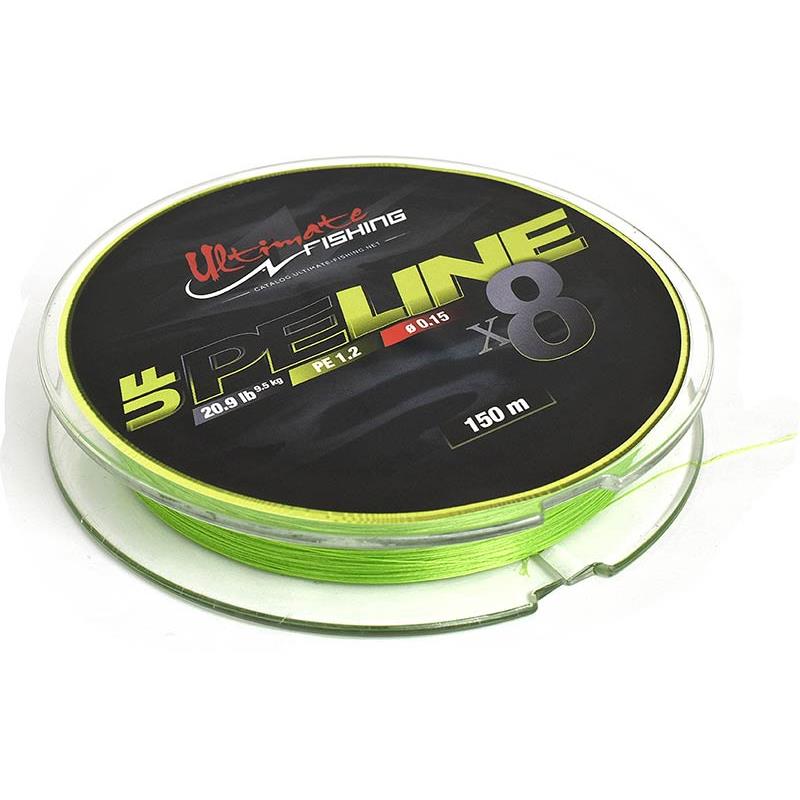 Tresse Ultimate Fishing Uf Pe Line X8 - 150M