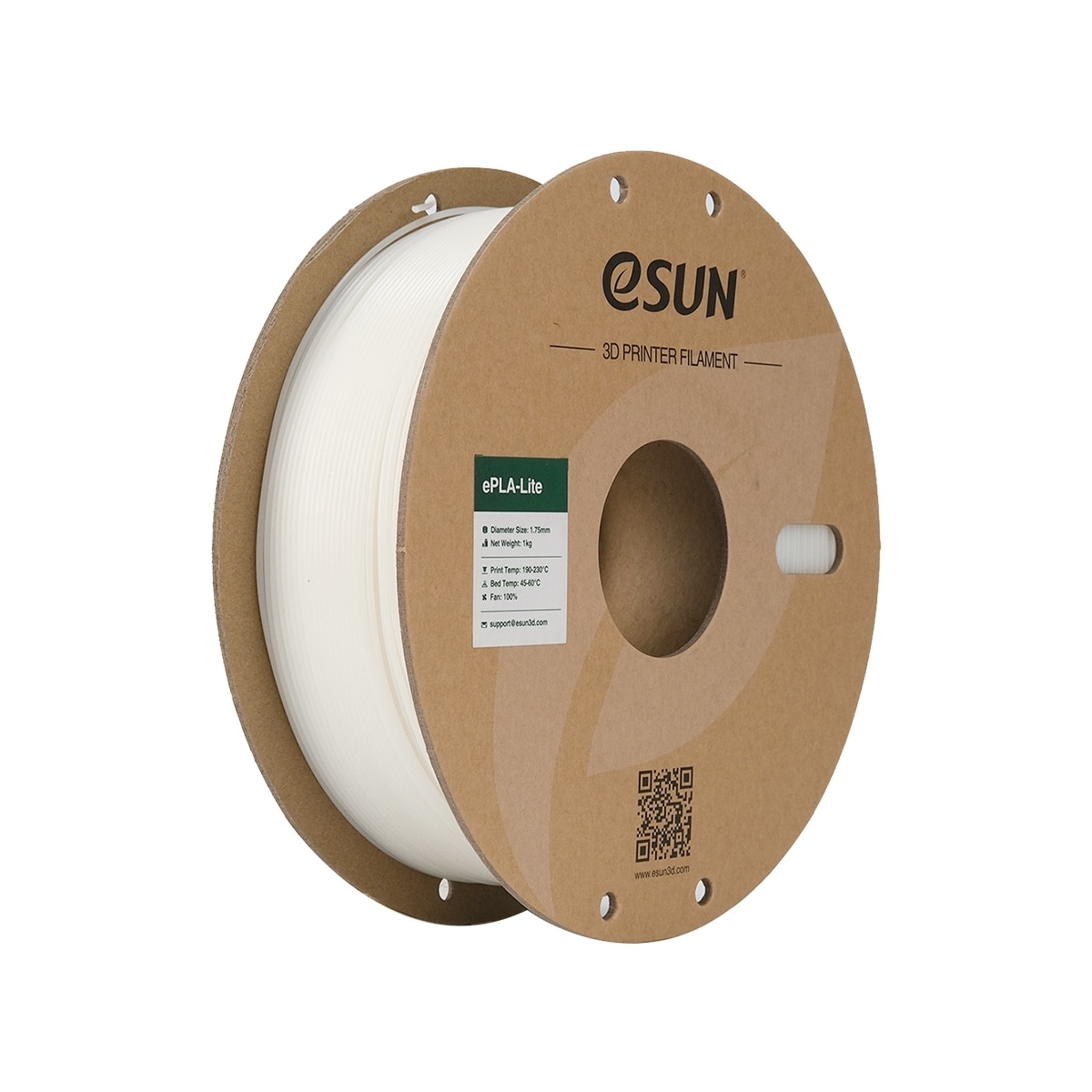 eSUN PLA Lite 1.75mm - 1kg - White