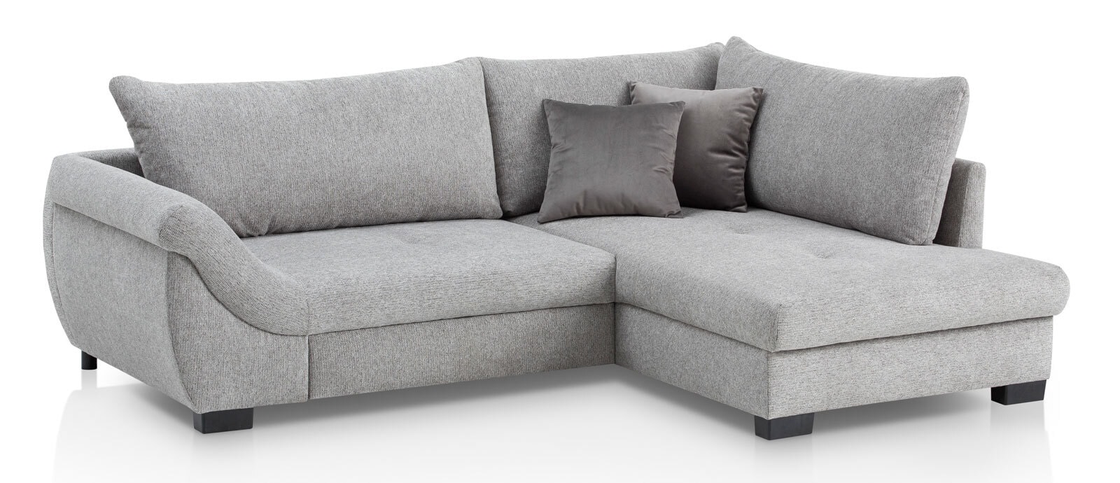Ecksofa Arne 251 x 190 cm grau