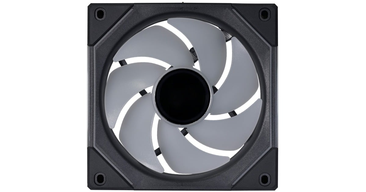 Lian LiUNI FAN SL-INFINITY 120 RGB case fans  (Zwart, 3 stuks, 120 x 122 x 25 mm, PWM, Incl. controller)
