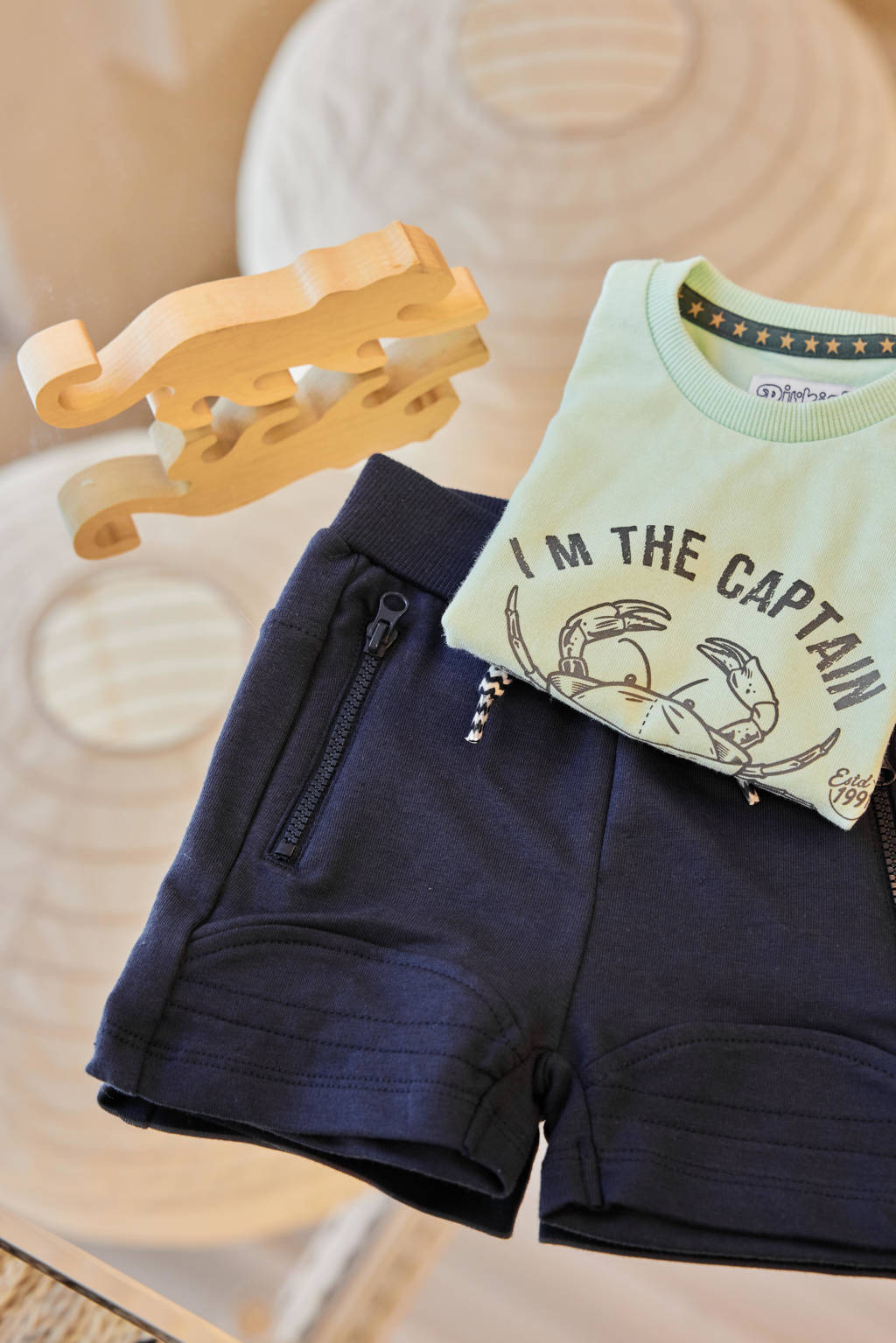 Dirkje T-shirt T-shirt ss met printopdruk mintgroen