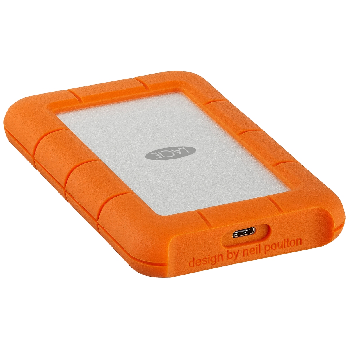 LaCie Rugged USB-C 2 TB bærbar harddisk