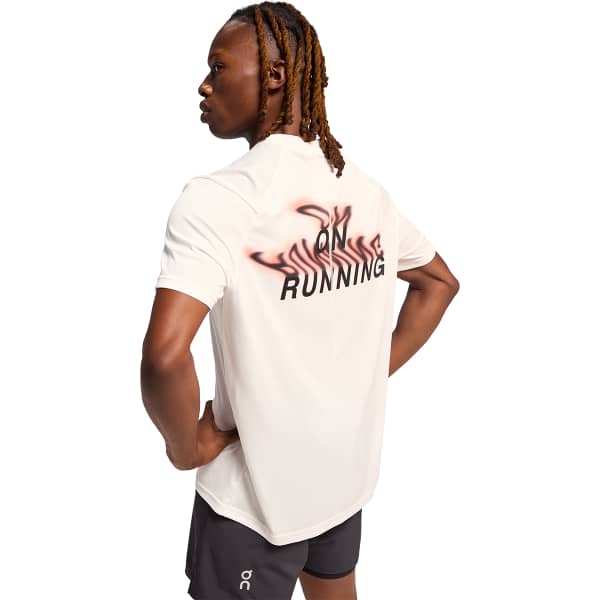 T-shirt trail ON RUNNING PACE-T M UNDYED-WHITE