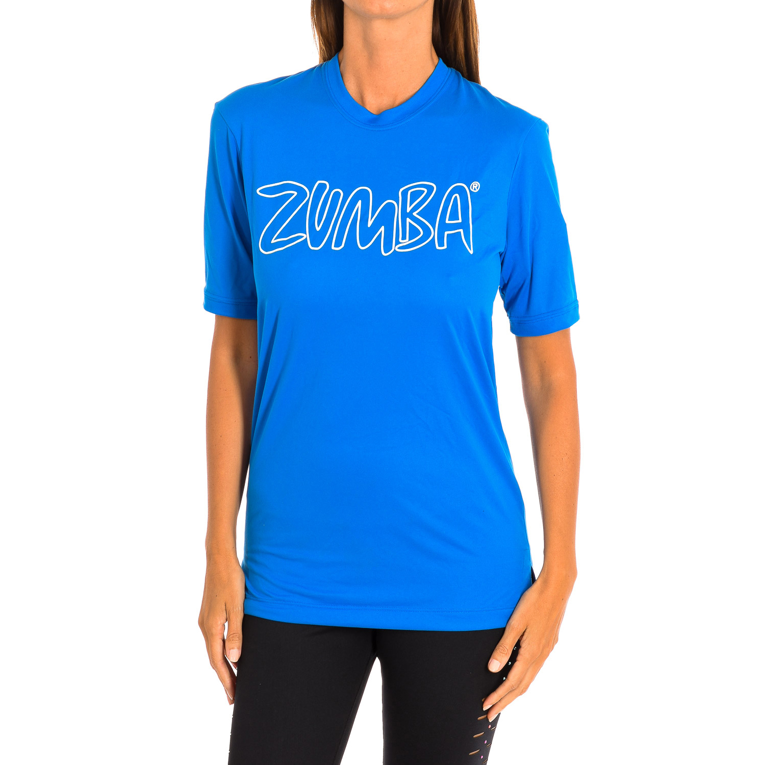 Camiseta esportiva Zumba com mangas Z2t00153