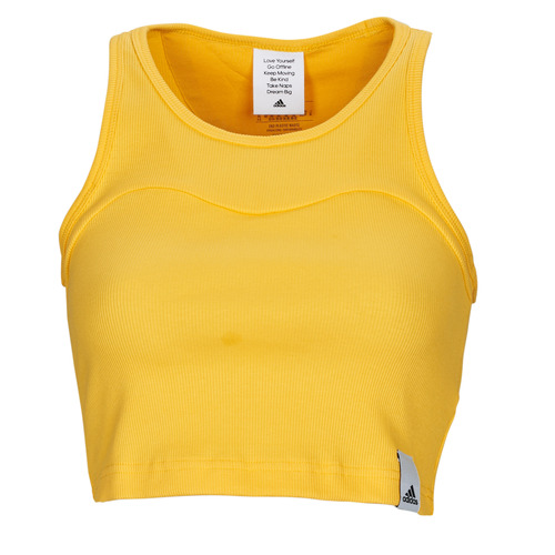 Adidas Sportswear - LNG RIB TANK - Jaune
