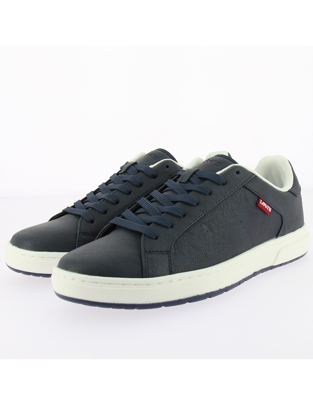 levi's baskets de ville homme sneaker piper bleu/blanc