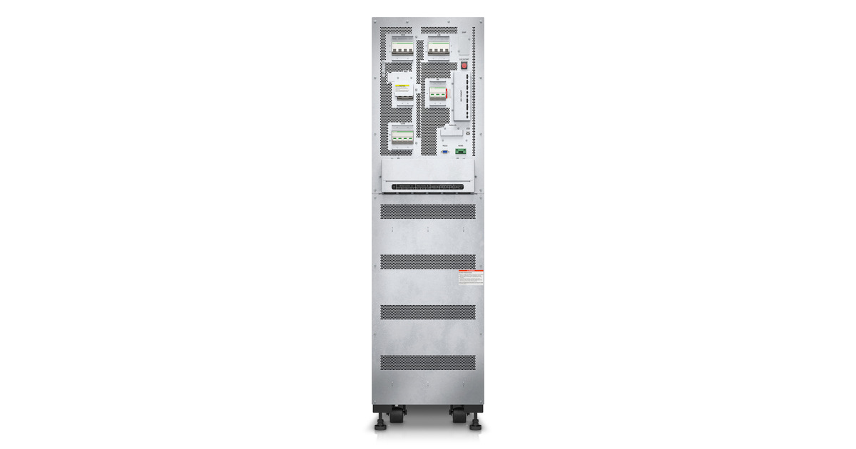 APCEasy UPS 3S 20 kVA 400 V 3:3 voor interne batterijen ups  (Wit, 20 kW, E3SUPS20KHB)