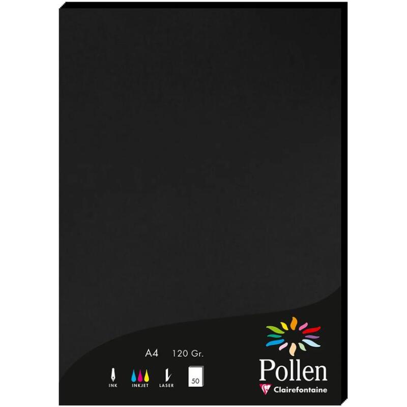 Etui de 50 feuilles Pollen 210x297mm 120g/m2
