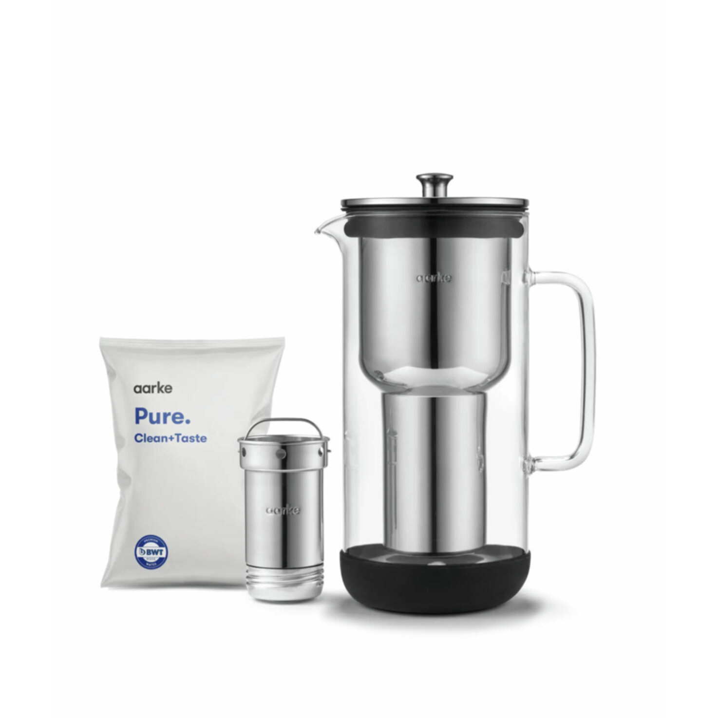 aarke Purifier Wasserfilterkanne 2.36 Liter