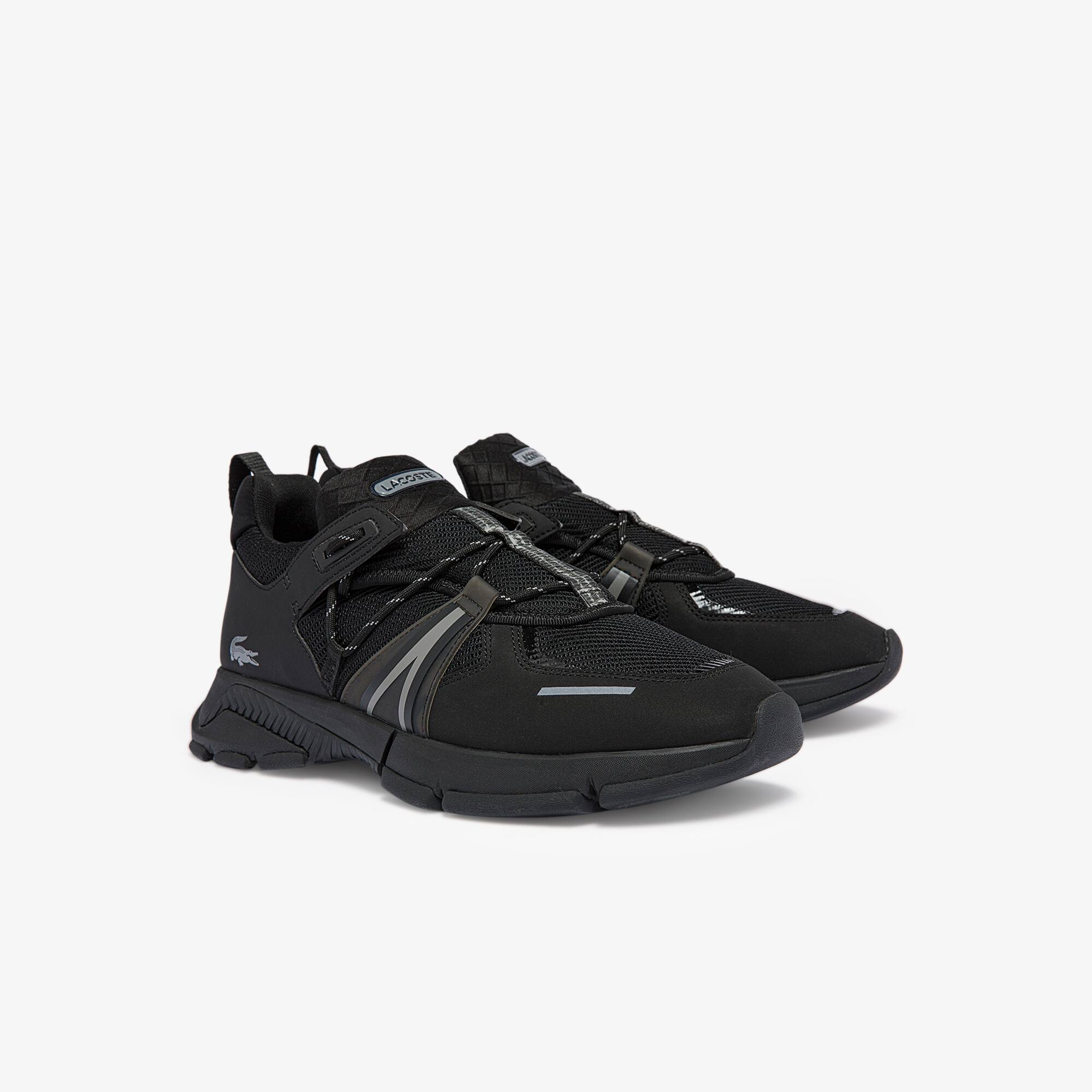 Sneakers L003 homme en tissu Sneakers - Noir - Lacoste - Homme