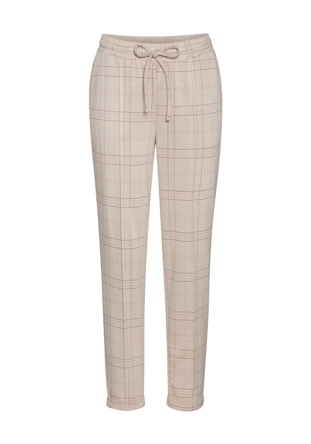 Vivance Jogger Pants  mit Karomuster, Schlupfhose, enge Passform, casual-chic