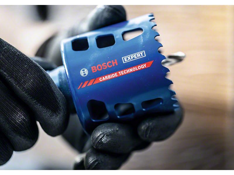 Bosch Professional Lochsäge EXPERT Tough Material, 68 x 60 Lange Lebensdauer beim Schneiden von Löchern in verschiedenen Materialien