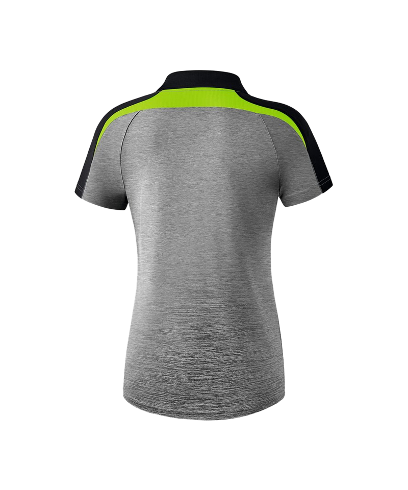 Erima Liga 2.0 Poloshirt Damen Grau Schwarz Grün